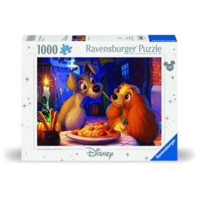 Ravensburger - Puzzle doamna si vagabondul 1000 piese design nou Ravensburger - 1